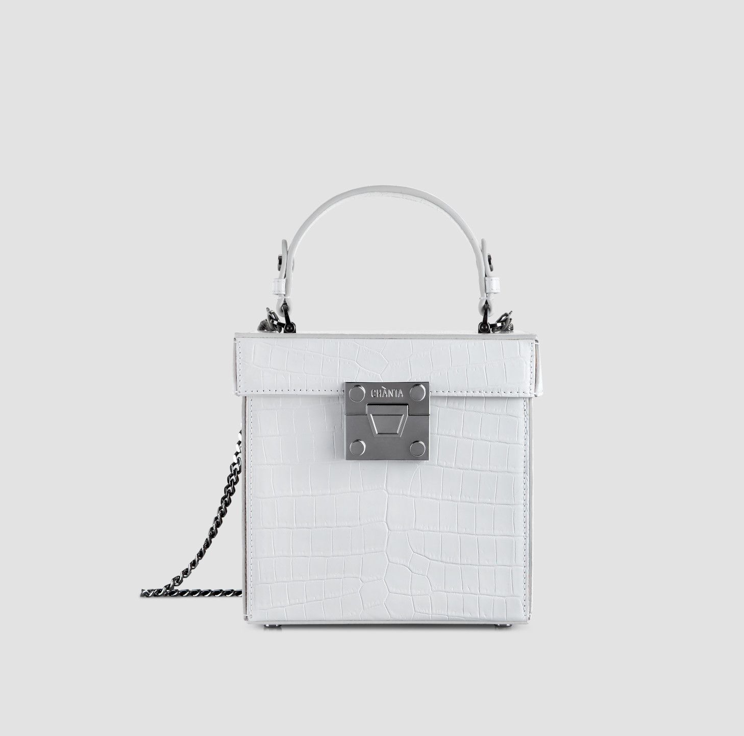 Ginevra in White – CHANTA Handcrafted Italian handbags